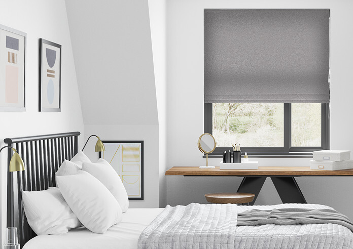 Sunningdale, Slate - Twist&Fit Roman Blind - Image 3